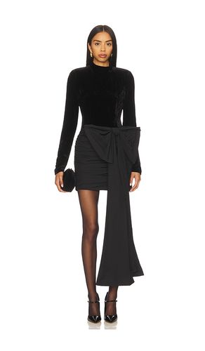 Velvet Bow Mini Dress in . - size 32 (also in 38) - ROTATE - Modalova