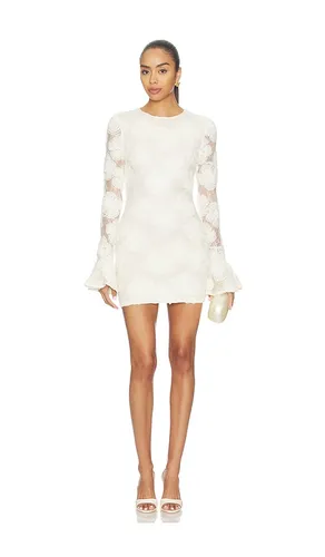 Flower Mesh Mini Dress in . Size 32. Also in 34, 38, 42 - ROTATE - Modalova