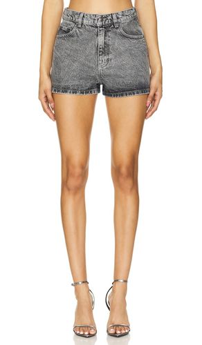 Rhinestone Denim Shorts in Grey. - size 24 (also in 25, 26, 27) - ROTATE - Modalova