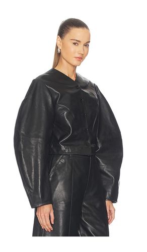 Fitted Leather Jacket in . Size 32. Also in 34, 36, 38, 40, 42, 44, 46 - ROTATE - Modalova