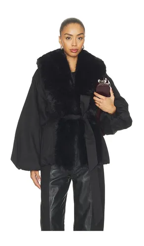 Faux Fur Collar Jacket in . - size 32 (also in 34, 36, 38, 40) - ROTATE - Modalova
