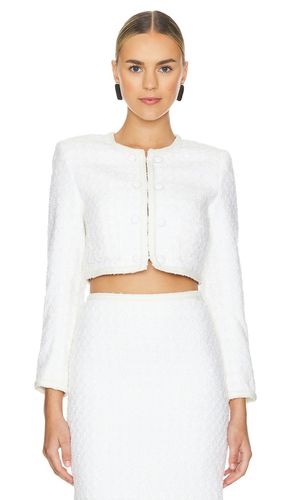 Cropped Jacket in White. - size 32 (also in 34) - ROTATE - Modalova