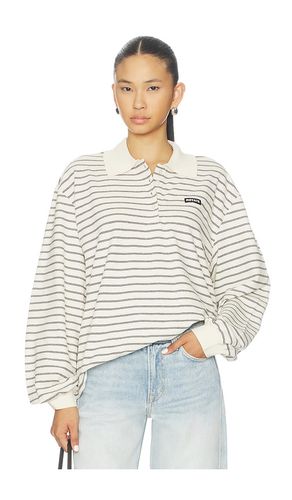 Pique Long Sleeve Polo in . Size M. Also in S, XS - ROTATE - Modalova