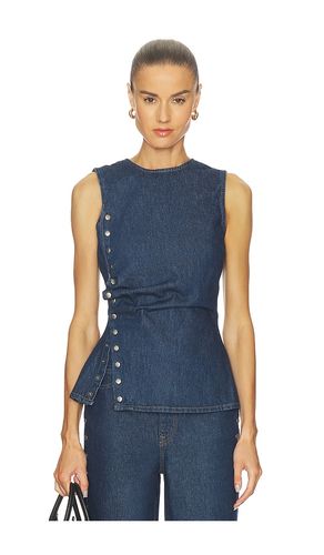 Denim Buttoned Top in . Taglia 32. Also in 34 - ROTATE - Modalova