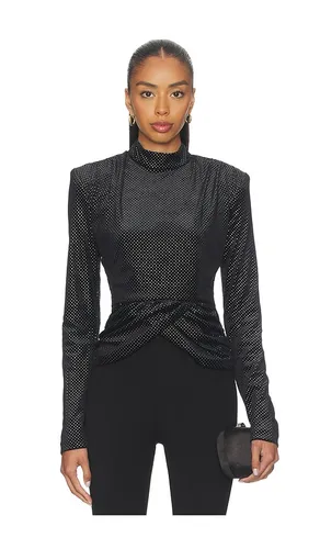 Velvet Draped Top in . Size 32. Also in 34 - ROTATE - Modalova