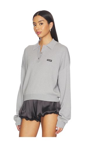 Slinky Knit Polo in . Taglia L. Also in M, S, XL - ROTATE - Modalova