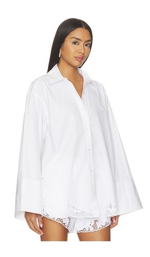 Oversized Shirt in White. - size 32 (also in 36, 38, 40, 42) - ROTATE - Modalova