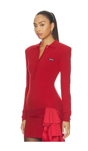 Wool Longleeve Polo in . Size L. Also in M, S, XL, XS - ROTATE - Modalova