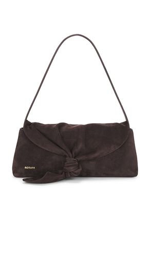 Suede Knot Scarf Bag in - ROTATE - Modalova