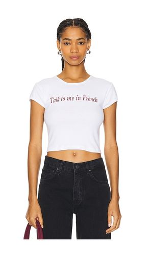 Talk To Me in French Tee in . - size L (also in S) - Somebodee - Modalova