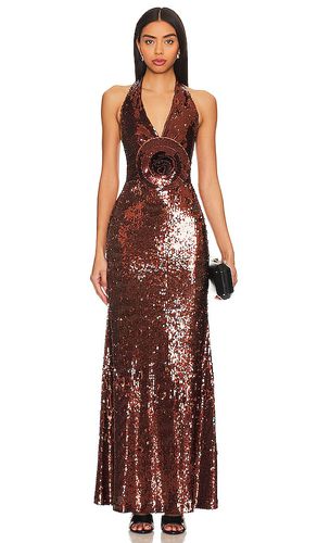 Grayson Gown in Chocolate. - size 0 (also in 10) - The Bar - Modalova