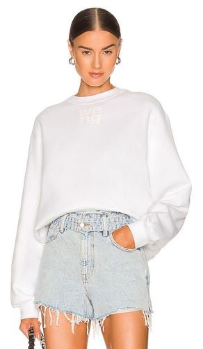 Foundation Terry Crew Sweatshirt in . Taglia M - Alexander Wang - Modalova