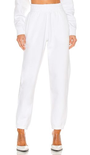 Pantalón deportivo en color talla L en - White. Talla L (también en M, S, XL, XS) - Alexander Wang - Modalova