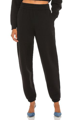 Pantalón deportivo foundation en color talla L en - Black. Talla L (también en M, S, XS) - Alexander Wang - Modalova