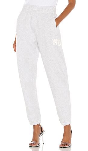 Foundation Terry Classic Sweatpant in Light Grey. - size M (also in L, S) - Alexander Wang - Modalova