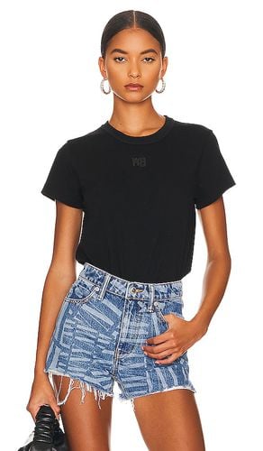 Shrunken Tee in . Taglia L, S, XS - Alexander Wang - Modalova