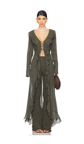 Marlie Dress in Olive. - size M (also in S) - TG Botanical - Modalova