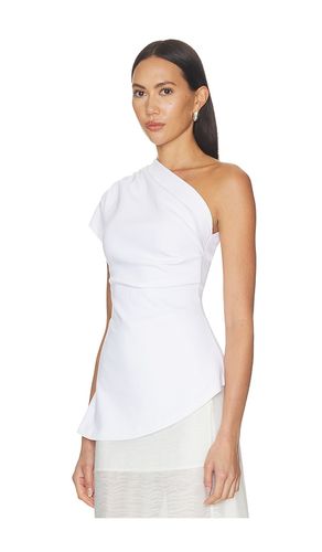 Glam Asymmetric Tee in Ivory. - size 10 (also in 12, 14, 4, 8) - The Garment - Modalova