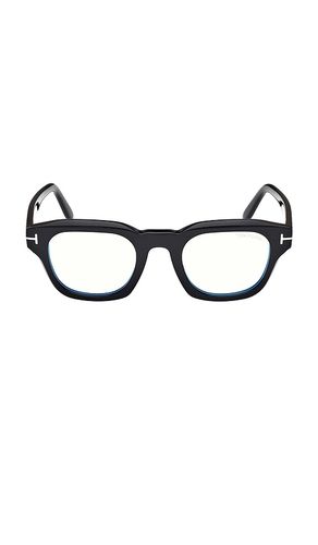 Blue Block Optical Square Acetate Glasses in - TOM FORD - Modalova