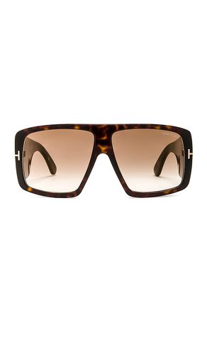 Gafas de sol en color marrón talla all en - Brown. Talla all - TOM FORD - Modalova