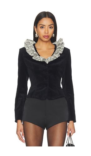 Antoinette Ruffle Collar Jacket in . Size L. Also in M, S, XS - Tanner Fletcher - Modalova