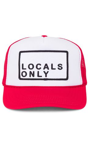 Locals Only Hat in Red - Friday Feelin - Modalova