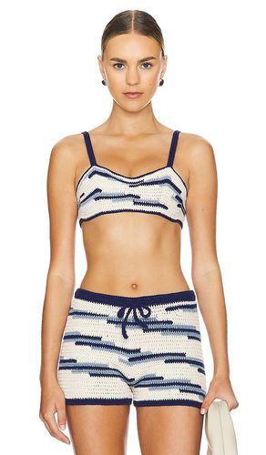 Zemelapis Bralette in White,Blue. - size S (also in XL, XS) - The Knotty Ones - Modalova