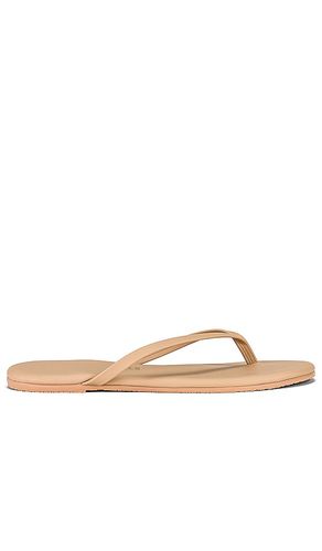 Lily Faux Leather Flip Flop in . Size 9 - TKEES - Modalova