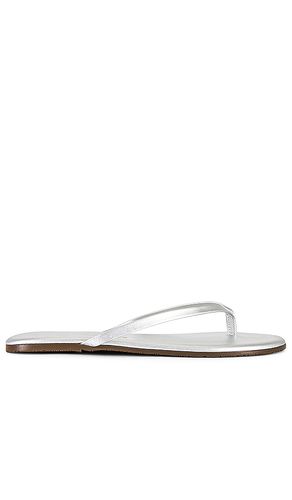 Metallics Sandal in Metallic Silver. - size 10 (also in 11, 6) - TKEES - Modalova