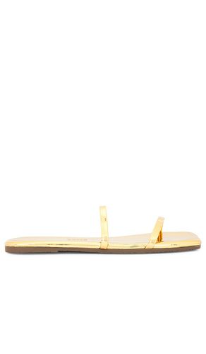 Gemma Square Toe Mirror Sandal in Metallic . - size 10 (also in 6, 7) - TKEES - Modalova