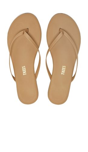 Foundations Matte Flip Flop in Brown. - size 6 (also in 10) - TKEES - Modalova