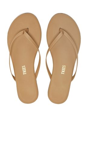 Foundations Matte Flip Flop in Brown. - size 8 (also in 9) - TKEES - Modalova