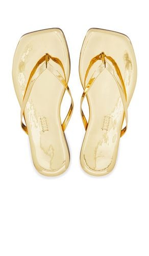 Chanclas lily en color oro metálico talla 6 en - Metallic Gold. Talla 6 (también en 7, 8, 9) - TKEES - Modalova