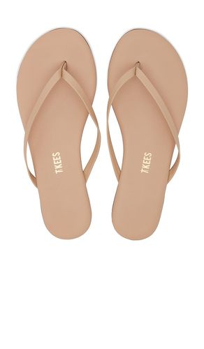 Chanclas lily en color nude talla 10 en - Nude. Talla 10 (también en 11, 5, 6, 7, 9) - TKEES - Modalova