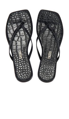 Square Toe Lily Sandal in Black. - size 8 (also in 7, 9) - TKEES - Modalova