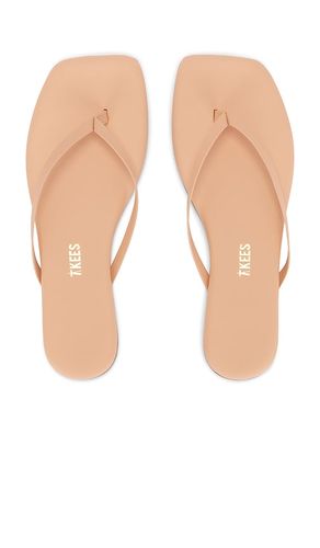 Square Toe Lily Sandal in Nude. - size 5 (also in 8, 9) - TKEES - Modalova