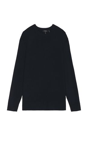 Riland Rib Crewneck Sweater in Navy. - size L (also in S) - Theory - Modalova