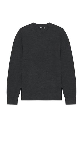 Maden Crewneck Sweater in Charcoal. - size S (also in XL/1X) - Theory - Modalova