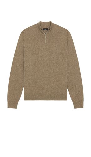 Hilles Cashmere Quarter Zip Sweater in Grey. - size L (also in M, XL/1X, XXL/2X) - Theory - Modalova