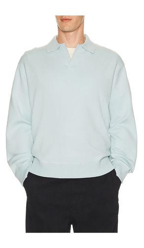 Light Bilen Jonny Collar Pop Over Sweater in Baby Blue. - size M (also in S) - Theory - Modalova