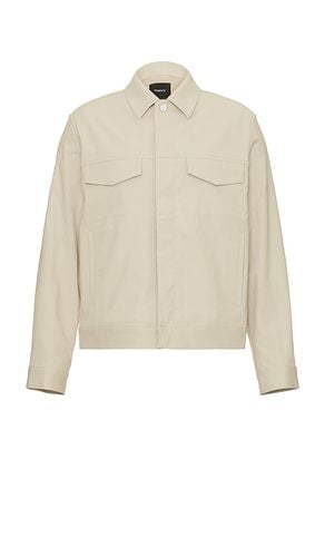 River Neoteric Twill Jacket in Cream. - size M (also in S) - Theory - Modalova