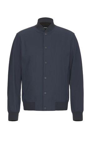 Precision Ponte Murphy Jacket in Navy. - size L (also in M, S, XL/1X) - Theory - Modalova