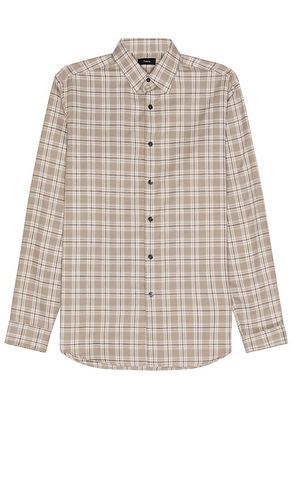 Camisa irving en color gris talla M en - Grey. Talla M (también en S) - Theory - Modalova