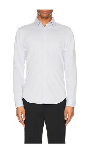 Sylvain Structure Knit Shirt in Baby Blue. - size M (also in S, XL, XXL) - Theory - Modalova