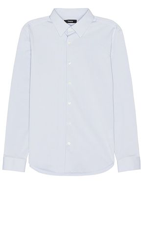 Sylvain Structure Shirt in Baby Blue. - size L (also in M, S) - Theory - Modalova