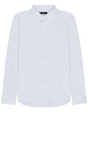 Sylvain Structure Knit Shirt in Baby Blue. - size S (also in M, XL) - Theory - Modalova