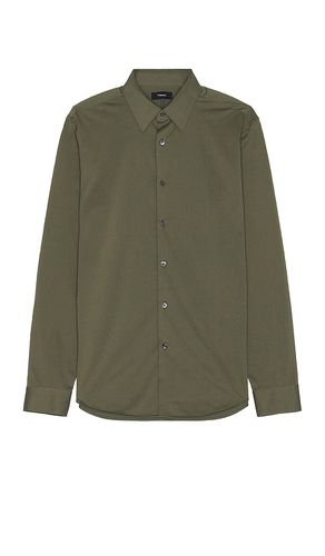 Camisa en color verde oliva talla M en - Olive. Talla M (también en S) - Theory - Modalova