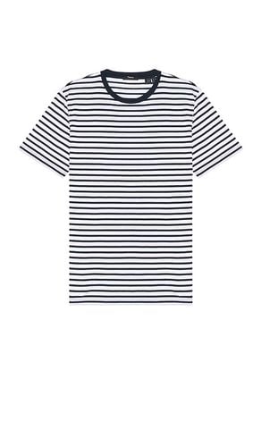 Dorian Stripe Tee in Blue. - size L (also in M, S) - Theory - Modalova