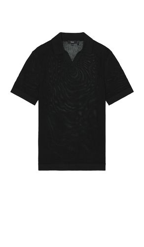 Brenan short sleeve polo en color talla L en - Black. Talla L (también en M, S, XL/1X) - Theory - Modalova