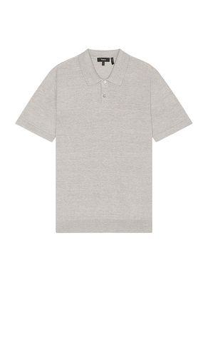 Goris short sleeve polo en color gris talla L en - Grey. Talla L (también en M, S, XL/1X) - Theory - Modalova